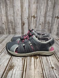 KHOMBU Cameron Women's Size 6 Gray Pink Active Sandals